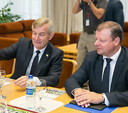 Viktoras Pranckietis ir Saulius Skvernelis
