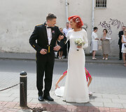 Sandra Saikauskaitė ir Tomas Luka&scaron;evičius