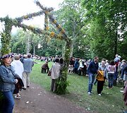 Joninės Verkių parke