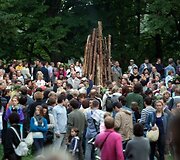 Joninės Verkių parke