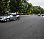 Naujai i&scaron;asfaltuota Naugarduko g. atkarpa