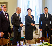 &Scaron;arūnas Rameikis, Saulius Urbanavičius, Edita Janu&scaron;ienė, Evaldas Pa&scaron;ilis