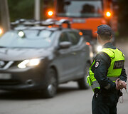 Vilniaus policijos pareigūnai tikrino ar saugiai važami vaikai