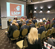 LSDP Vilniaus skyriaus tarybos posėdis.