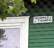Lentelės su gatvių pavadinimais