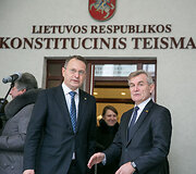 Dainius Žalimas ir Viktoras Pranckietis