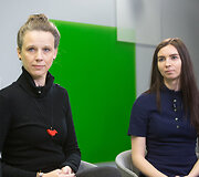 Eleonora Jonu&scaron;ienė ir Greta Petro&scaron;iūtė