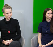 Eleonora Jonu&scaron;ienė ir Greta Petro&scaron;iūtė
