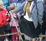 Lenkų protesto mitingas prie Lietuvos respublikos Seimo