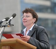Lenkų protesto mitingas prie Lietuvos respublikos Seimo
