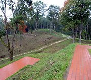 Riterių turnyras tapo pirmuoju renginiu ant lankytojams atverto Rokanti&scaron;kių piliakalnio.