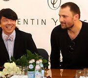 Valentinas Juda&scaron;kinas ir Mantas Petru&scaron;kevičius