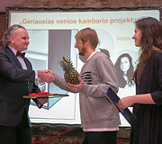 Apdovanojimų akimirka