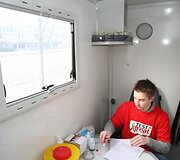 Europos aik&scaron;tėje siūloma nemokamai pasidaryti greitąjį ŽIV testą.