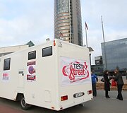Europos aik&scaron;tėje siūloma nemokamai pasidaryti greitąjį ŽIV testą.