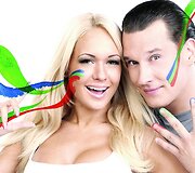 Oksana Pikul ir Karolis Sakalauskas