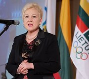 Seimo pirmininkė Irena Degutienė