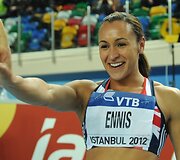 Jessica Ennis i&scaron;kovojo sidabrą