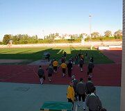 Treniruotės akimirka