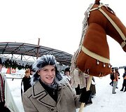 &bdquo;Sartai 2011&ldquo; žirgų lenktynių akimirka