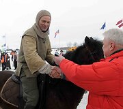 &bdquo;Sartai 2011&ldquo; žirgų lenktynių akimirka