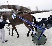 &bdquo;Sartai 2011&ldquo; žirgų lenktynių akimirka