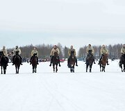 &bdquo;Sartai 2011&ldquo; žirgų lenktynių akimirka