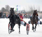 &bdquo;Sartai 2011&ldquo; žirgų lenktynių akimirka