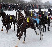 &bdquo;Sartai 2011&ldquo; žirgų lenktynių akimirka