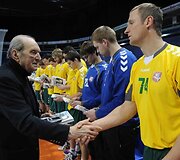 Treniruotės akimirka