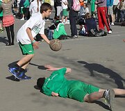 Varžybų akimirka