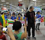 Virgilijus Alekna atvyko į Pietų Korėją