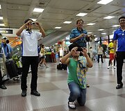 Virgilijus Alekna atvyko į Pietų Korėją