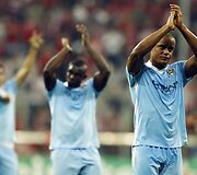 &bdquo;Manchester City&ldquo; Čempionų lygoje lieka be pergalės džiaugsmo