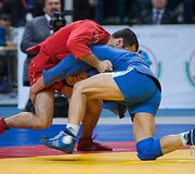 Sambo čempionato akimirka