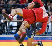 Sambo čempionato akimirka