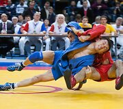 Sambo čempionato akimirka