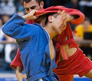 Sambo čempionato akimirka