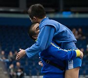 Sambo čempionato akimirka