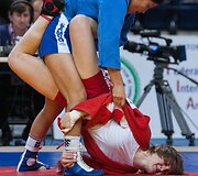 Sambo čempionato akimirka