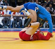 Sambo čempionato akimirka