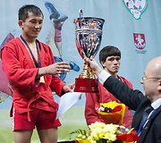 Sambo čempionato akimirka