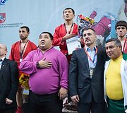 Sambo čempionato akimirka