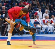 Sambo čempionato akimirka