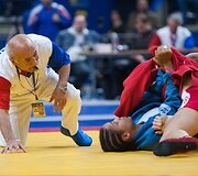 Sambo čempionato akimirka