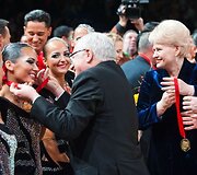 &bdquo;Žuvėdros&ldquo; &scaron;okėjus apdovanojo prezidentė Dalia Grybauskaitė