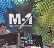 Gintas Vaičikauskas ir Skaiva Jasevičiūtė i&scaron;sirengė tiesioginio eterio metu