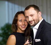 Mantas Petru&scaron;kevičius su bičiule