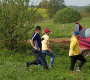 Vilniaus ralyje &ndash; Daunoravičių ekipažo incidentas