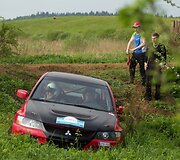 Vilniaus ralyje &ndash; Daunoravičių ekipažo incidentas